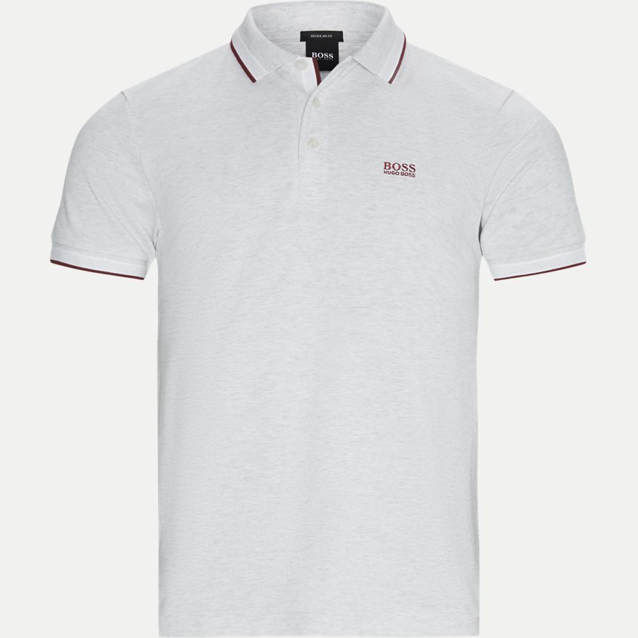 50398302 PADDY - Paddy Polo T-shirt - T-shirts - Regular - LYS GRÅ - 1
